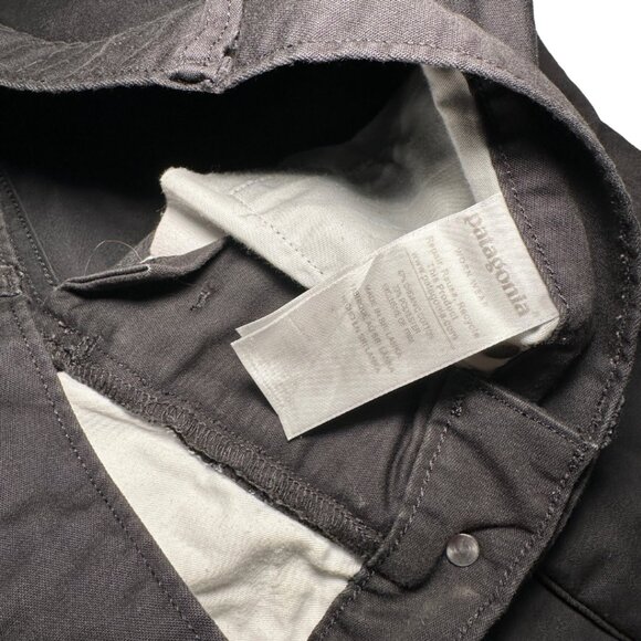 EUC Patagonia Black Pinyon Pines Slim Fit Hiking Pants Size 4 - Picture 10 of 15